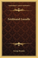 Ferdinand Lassalle 1017719772 Book Cover