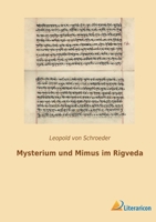 Mysterium und Mimus im Rigveda 3965067249 Book Cover