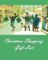 Christmas Shopping Gift List 1535243430 Book Cover