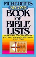 Meredith's Second Book of Bible Lists 0871233193 Book Cover