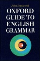Oxford Guide to English Grammar 0194313514 Book Cover