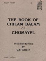 Book of Chilam Balam of Chumayel (Mayan Studies) 029271937X Book Cover
