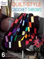 Quilt-Style Crochet Throws 1590129873 Book Cover