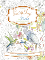 Painterly Days: The Woodland Watercoloring Book for Adults 0764350927 Book Cover