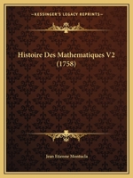 Histoire Des Matha(c)Matiques. Tome 2 (A0/00d.1758) 2012888771 Book Cover
