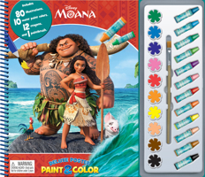 Disney Moana Deluxe Poster Paint & Color