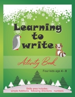 learning to write: size 8.5 x 11 Fun Kid Workbook Numbers For Learning, Coloring B0884H7N1L Book Cover