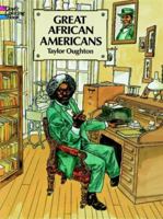 Great African-Americans Coloring Book 0486288781 Book Cover