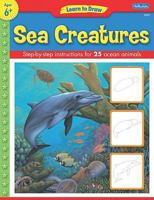Draw and Color: Sea Creatures 1600583547 Book Cover