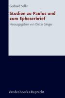 Studien Zu Paulus Und Zum Epheserbrief 3525530935 Book Cover
