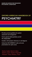 Oxford American Handbook of Psychiatry (Oxford American Handbooks in Medicine) 0195308840 Book Cover