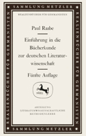 Einführung in die Bücherkunde zur deutschen Literaturwissenschaft 3476190013 Book Cover
