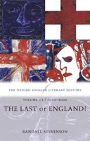 The Oxford English Literary History, Volume 12: 1960 - 2000: The Last of England? 0199288356 Book Cover