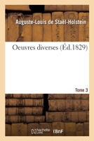 Oeuvres diverses. Tome 3 2329299362 Book Cover