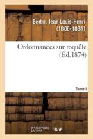 Ordonnances sur requête 2329108168 Book Cover