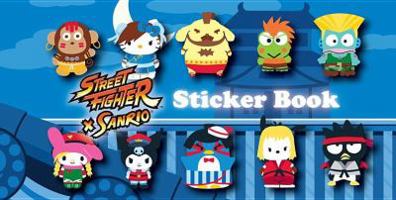 Street Fighter X Sanrio Sticker Book 1421553686 Book Cover