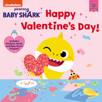 Baby Shark: Happy Valentine's Day!: Includes Stickers, Cards, and Baby Shark Origami! 006304286X Book Cover