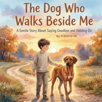 The Dog Who Walks Beside Me: A Gentle Story About Saying Goodbye and Holding On 1971060038 Book Cover