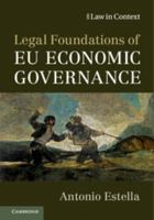 Legal Foundations of Eu Economic Governance 1316506223 Book Cover