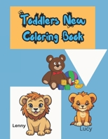 Toddlers New Coloring Book: Big and Easy Coloring Pages for Little Hands B0CMLJN94Q Book Cover