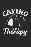 Caving is my therapy: 6x9 Caving | dotgrid | dot grid paper | notebook | notes 1687415803 Book Cover