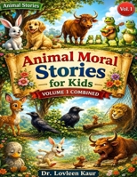 Animal Moral Stories for Kids – Volume 1 Combined: 10 Heartwarming Bedtime Animal Tales with Life Lessons on Kindness, Honesty and Good Values (Animal Stories Vol. 1) B0GNGBNSZF Book Cover