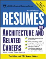 Resumes for Architecture and Related Careers 0844243981 Book Cover