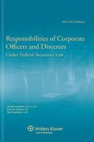 Responsibilities of Corporate Officers & Directors 0808017438 Book Cover