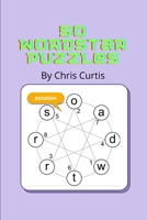 50 Wordstar Puzzles: A word game with a difference. B09KN65549 Book Cover