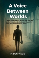A Voice Between Worlds: From dusty lanes to lecture halls, one boy carried more than just a dream—he carried a story that demanded to be heard. B0FLF7JDT1 Book Cover