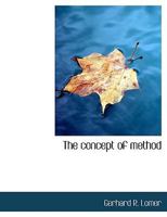 The concept of method 1358043523 Book Cover