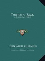 Thinking Back: A Discourse 1286670330 Book Cover