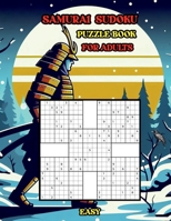 Samurai Sudoku Puzzle Book for Adults Easy: EASY 1804111007 Book Cover