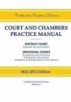 California Eastern District Court and Chambers Practice Manual 0983830223 Book Cover