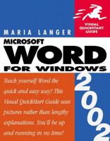Word 2002 for Windows 0201758458 Book Cover