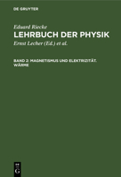 Magnetismus und Elektrizität. Wärme 3112695038 Book Cover