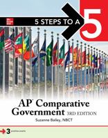 5 Steps to a 5: AP Comparative Government and Politics, Third Edition 126448674X Book Cover