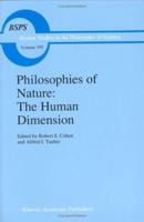 Philosophies of Nature: The Human Dimension : In Celebration of Erazim Kohák 0792345797 Book Cover