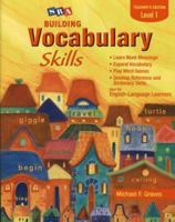 Building Vocabulary Skills A - Teacher's Edition - Level 1 0075796228 Book Cover