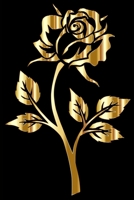 Golden Flower: Let your thoughts and words take root within the pages of this elegant journal! 1654254673 Book Cover