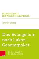 Das Evangelium Nach Lukas - Gesamtpaket: Lukas 1:1 - Lukas 13:21 / Lukas 13:22 - Lukas 24:53 3525565607 Book Cover