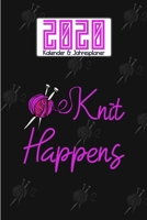 Kalender & Jahresplaner: Lustiger Stricken Spruch I Geschenk für Strickerin  I ca. A5 I mit Tagesplaner & Adressbuch I ToDo I Vorsätze, Ziele, ... Planer I Weihnachtsgeschenk (German Edition) 1713427354 Book Cover