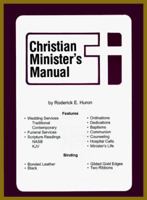 Christian Ministers Manual/03029 0872395928 Book Cover