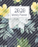 Weekly Planner for 2020- 52 Weeks Planner Schedule Organizer- 8x10 120 pages Book 19: Large Floral Cover Planner for Weekly Scheduling Organizing Goal Setting- January 2020/December 2020 1677129778 Book Cover