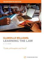 Glanville Williams: Learning the Law 0414069080 Book Cover