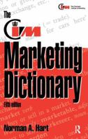 The CIM Marketing Dictionary 1138165921 Book Cover