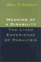 Meaning Of Disability 1566396751 Book Cover