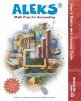 ALEKS for Math Prep for Accounting User's Guide and Access Code 0072857242 Book Cover