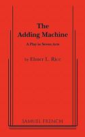 The Adding Machine 0573605084 Book Cover