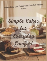 Simple Cakes for Everyday Comfort: Seven Easy Loaf Cakes with Cut-Out Recipe Cards B0GQ4HJ827 Book Cover